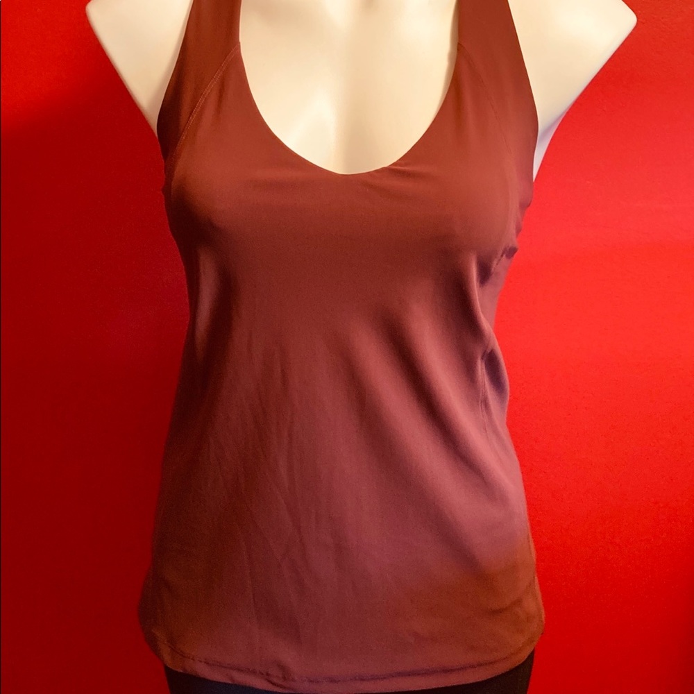 Lululemon V-neck Tank with sports bra